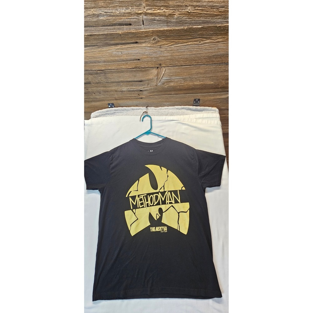 Legends Apparel Method Man The Next 50 Hip-Hop Graphic T-Shirt Black XL